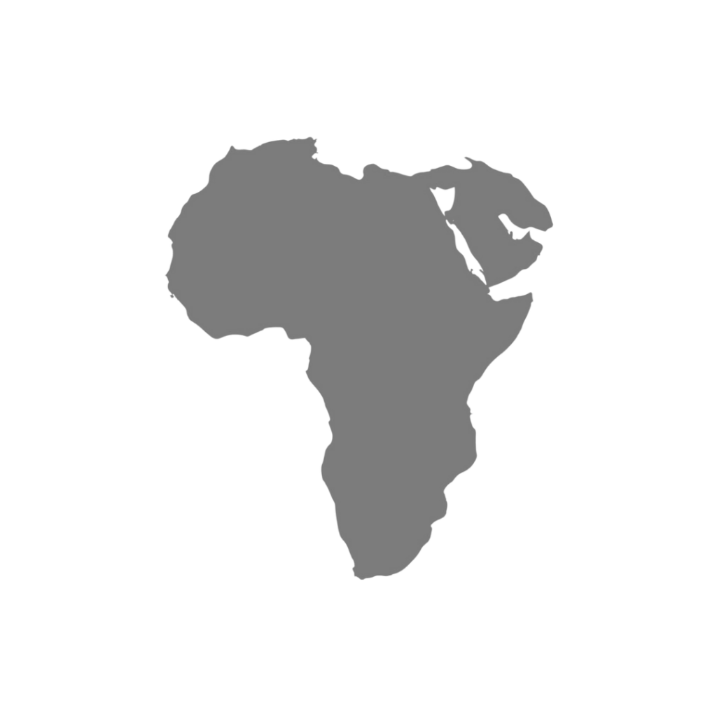 India, Middle East, and Africa
